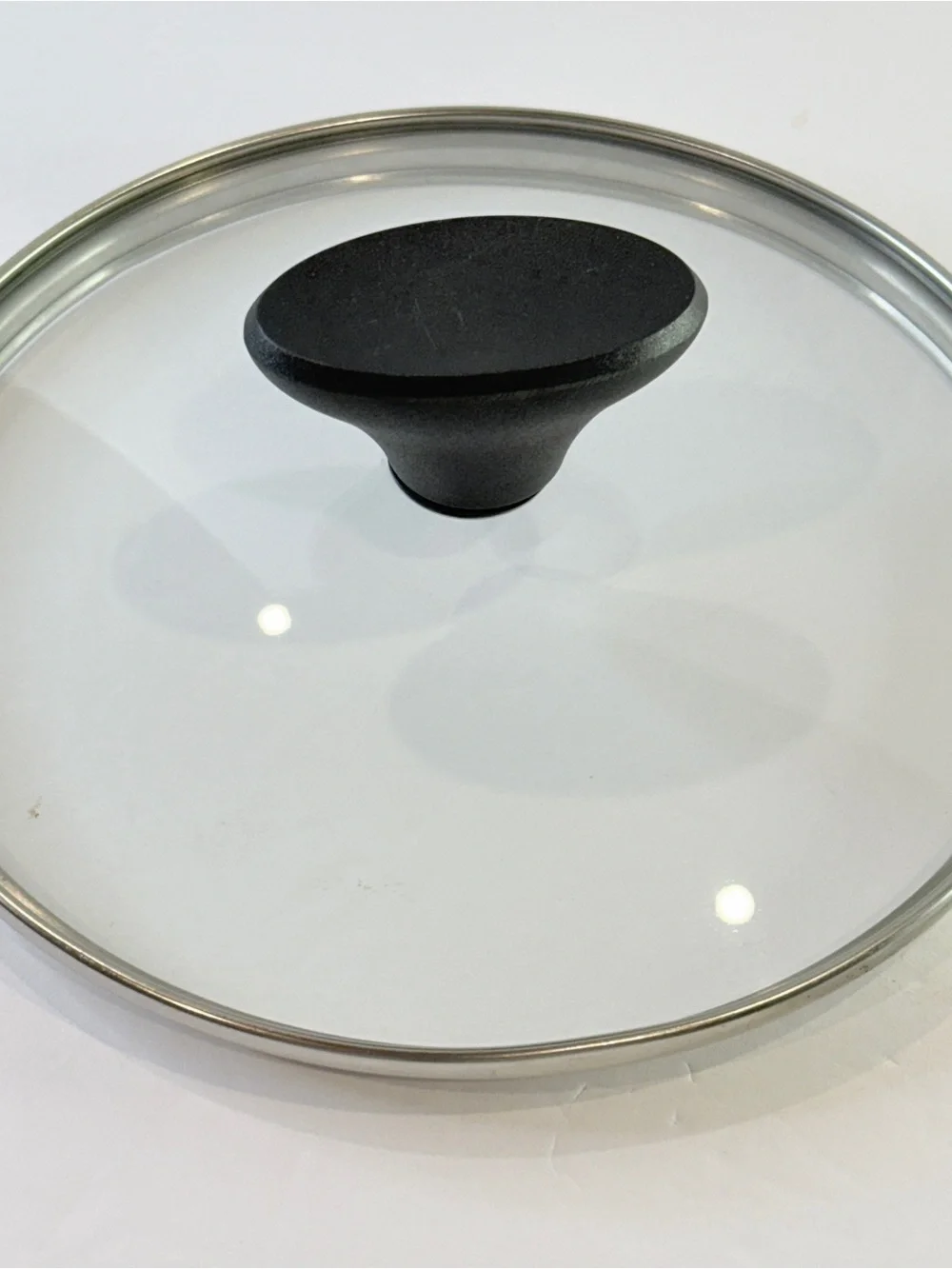 Crystal Clear 8” Tempered Glass Pot Lid – Universal Stainless Steel Replacement